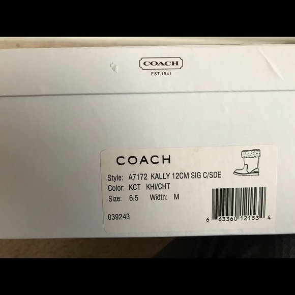 Coach Kally Boot - Picture 8 of 8